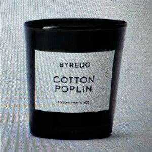 NIB Byredo Cotton Poplin Candle 2.4oz factory sealed box
